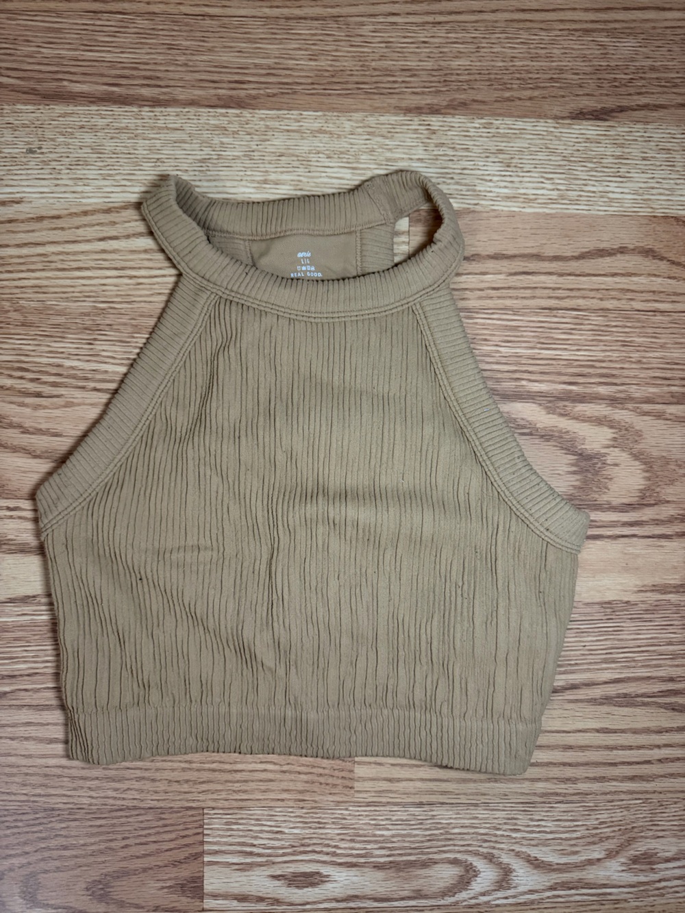 Aerie Ribbed Crop Tank Top - Picture 1 of 4